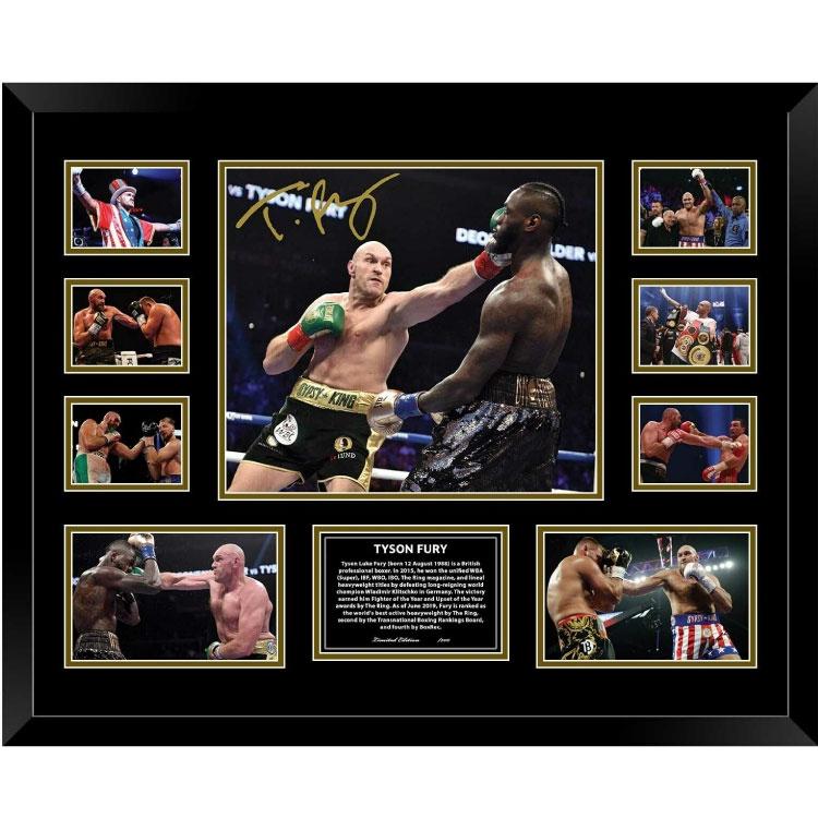 Not specified Memorabilia Tyson Fury Signed Photo Framed Limited Edition