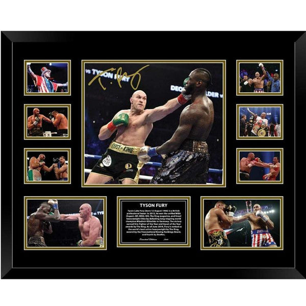 Not specified Memorabilia Tyson Fury Signed Photo Framed Limited Edition