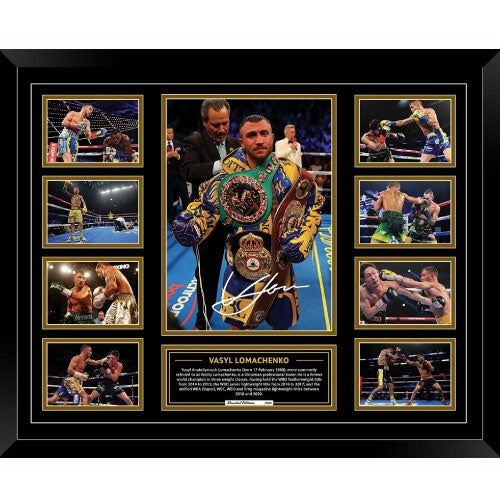 Not specified Memorabilia Vasyl Lomachenko Signed Photo Framed Limited Edition