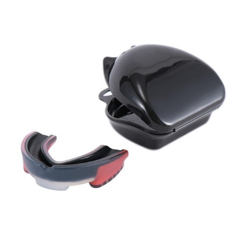 Not specified Mouth Guards Black/Red Multi Sport Triple Layer Mouthguard