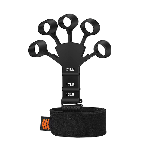 Not specified Strength & Core Black Grip Trainer Resistant Finger Exerciser