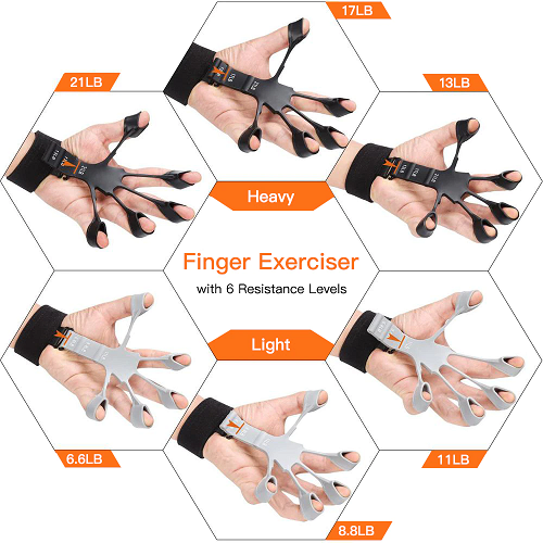 Not specified Strength & Core Grip Trainer Resistant Finger Exerciser