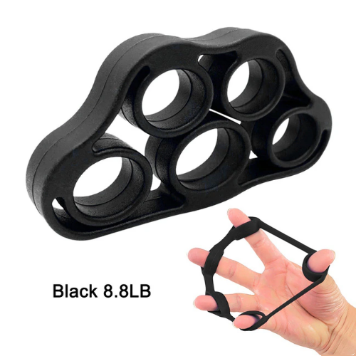 Hand Grip Strengthener Trainer Black