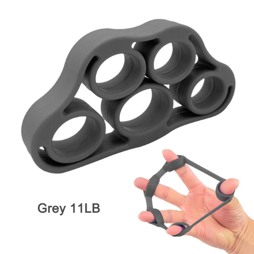 Hand Grip Strengthener Trainer Grey