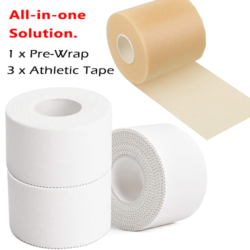 Pro Corner Tape & Guaze Pro Corner 4 Pack of Tape & Foam Pre-Wrap