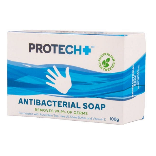Protech Antibacterial Soap HYGIENE Protech Antibacterial Soap 100g