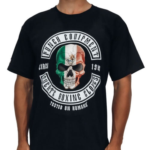 Punch Boxing Day of the Dead Skull T Shirt