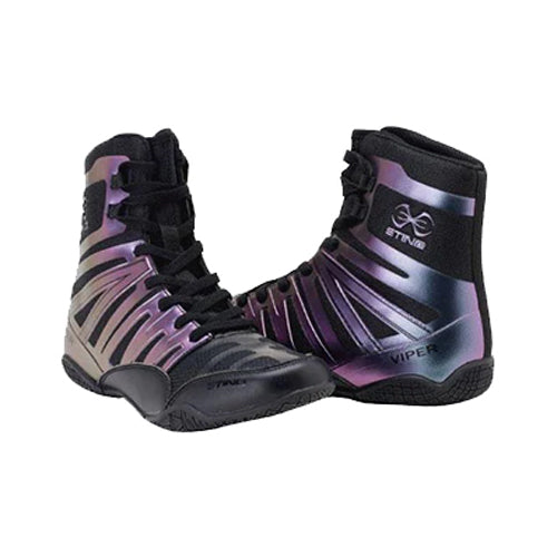 STING Boxing Boots Sting Viper Boxing Shoes - Black Hyper