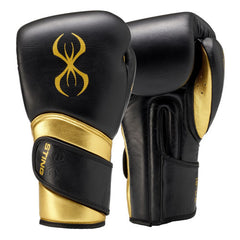 STING Boxing Gloves 12oz / Black/Gold Sting Viper X Boxing Gloves