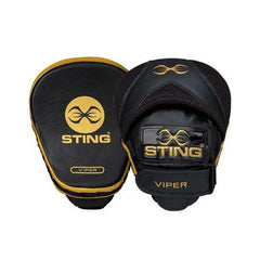 STING Focus Mitts Black/Gold Sting Boxing Viper Speed Focus Mitts