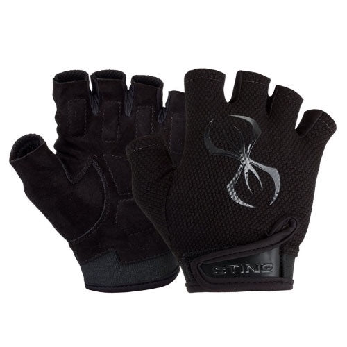 STING General Sting K1 Womens Weight Training Gloves - Black