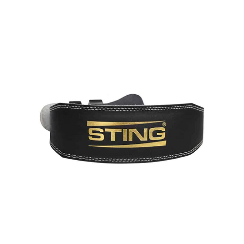 STING Gym & Weightlifting Belts Sting Eco Leather Lifting Belt 4Inch