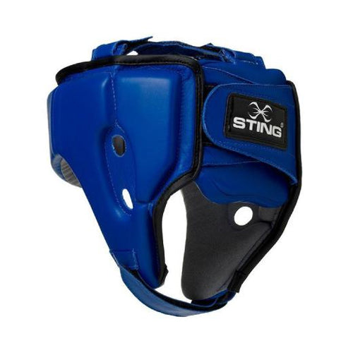 STING Head Guards S / BLUE Sting Aiba Approved Competition Boxing Headguard