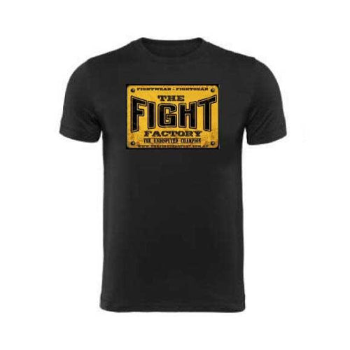 The Fight Factory MMA T Shirts Fight Factory Logo T Shirt