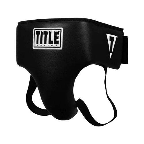 Title Boxing Groin & Chest Guards S Title Boxing Deluxe Abdo Groin Guard - Black