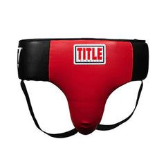 Title Boxing Groin & Chest Guards Title Boxing Classic Abdo Groin Guard Black/Red Youth/Adult