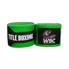 Title Boxing Hand Wraps & Accessories Green Title Boxing WBC Hand Wraps