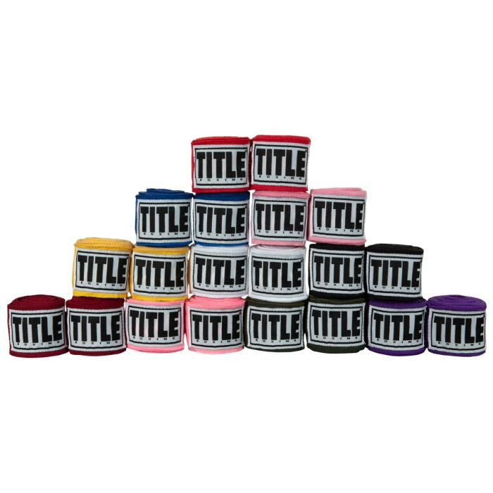 Title Semi Elastic Boxing Hand Wraps 2.8M