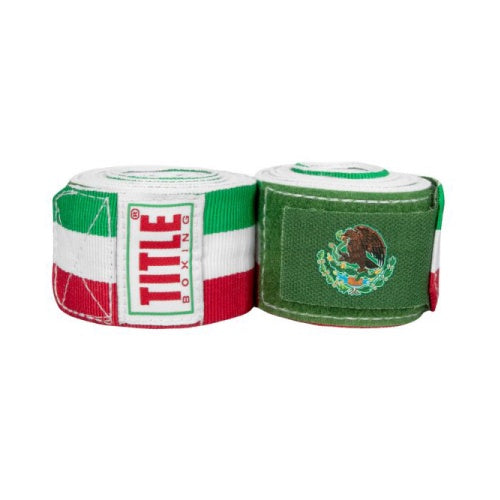 Title Velpeau Mexican Flag Boxing Handwraps