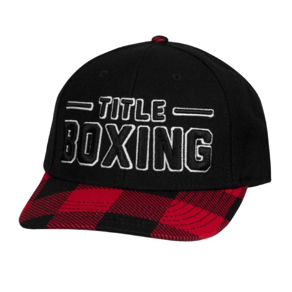 Title Boxing Hats, Caps & Beanies Title Boxing Adjustable Gym Cap Black/Red