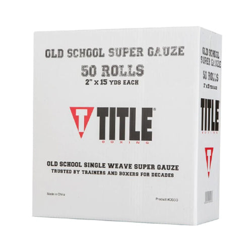 Title Boxing Old School Single Weave Super Gauze