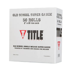 Title Boxing Tape & Guaze Title Boxing Old School Single Weave Super Gauze