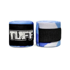 Tuff Hand Wraps & Accessories Blue Camo TUFF Muay Thai Boxing Hand  Wraps 4.5m stretch