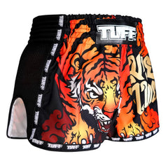 Tuff Muay Thai Shorts TUFF Furious Tiger Retro Muay Thai Shorts