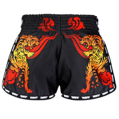 Tuff Muay Thai Shorts TUFF Furious Tiger Retro Muay Thai Shorts