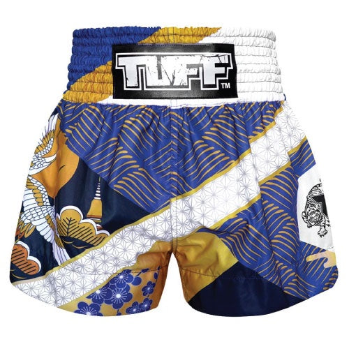 Tuff Muay Thai Shorts TUFF Muay Thai Boxing Shorts Majestic Crane