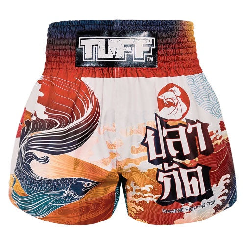 Tuff Muay Thai Shorts TUFF Siamese Fighting Fish Muay Thai Boxing Shorts