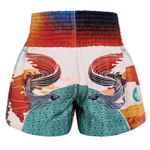 Tuff Muay Thai Shorts TUFF Siamese Fighting Fish Muay Thai Boxing Shorts