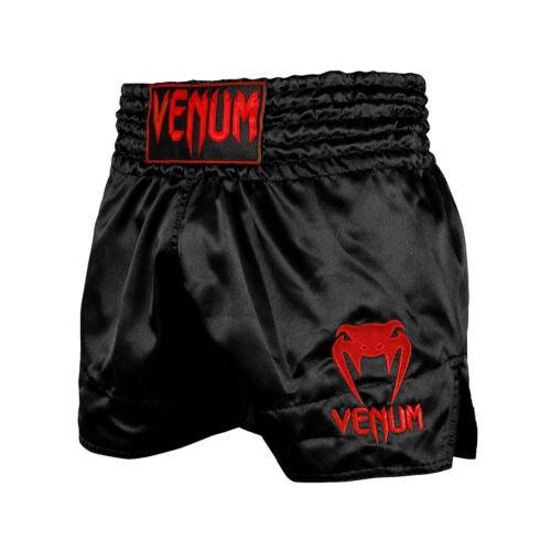 Venum Muay Thai Shorts Venum Classic Muay Thai Shorts Black/Red