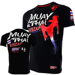 VSZap T Shirts VSZAP Muay Thai Thailand Lightweight Breathable Training Shirt