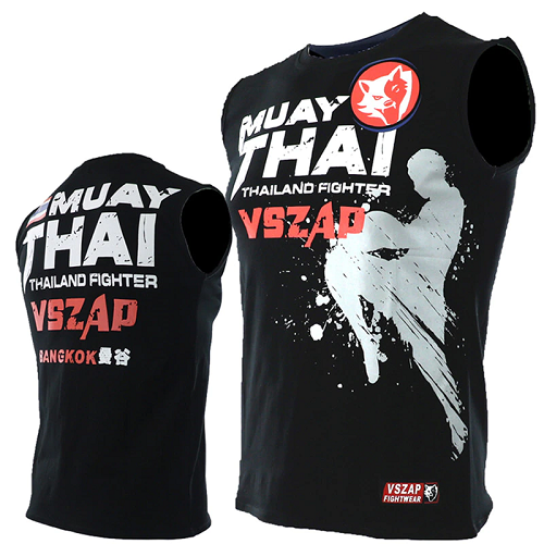 VSZap T Shirts VSZap Muay Thai Training Sleeveless T Shirt