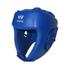 Wesing Head Guards S / Blue Wesing Aiba Approved Leather Head Guard