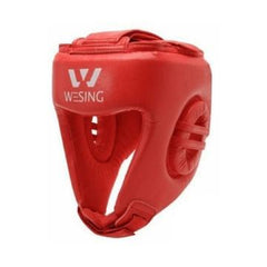 Wesing Head Guards S / Red Wesing Aiba Approved Leather Head Guard