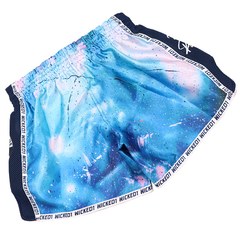 Wicked One Muay Thai Muay Thai Shorts Wicked One Blue Print Muay Thai Shorts