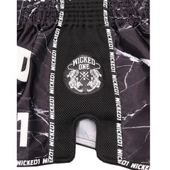 Wicked One Muay Thai Muay Thai Shorts Wicked One Broken Muay Thai Shorts Black